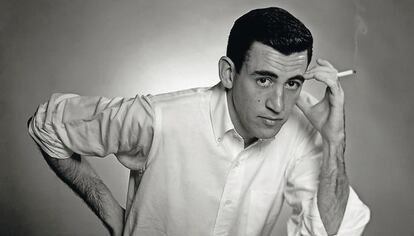 J.D. Salinger, retratado en 1952.