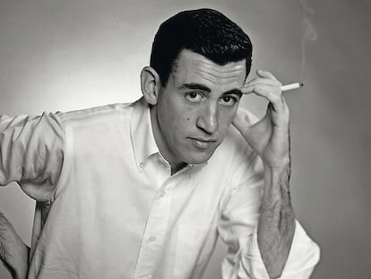 J.D. Salinger, retratado en 1952.