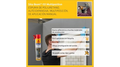 La mejor espuma de poliuretano que puedes comprar para la casa