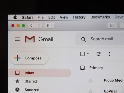 Gmail en un Mac