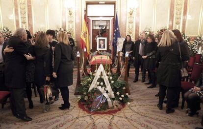 Personalidades y amigos dan su adiós a Manuel Marín