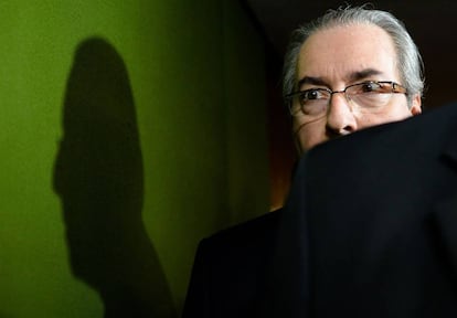 O presidente da Câmara Eduardo Cunha.