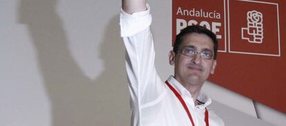 El diputado y secretario general del PSOE de Almería, José Luis Sánchez Teruel.