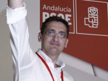 El diputado y secretario general del PSOE de Almer&iacute;a, Jos&eacute; Luis S&aacute;nchez Teruel. 