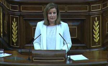 La ministra de Empleo y Seguridad Social, Fátima Báñez. EFE/Archivo