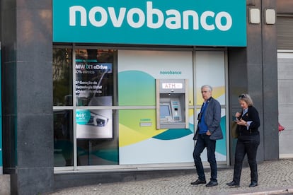 Una sucursal del Novo Banco en Lisboa.