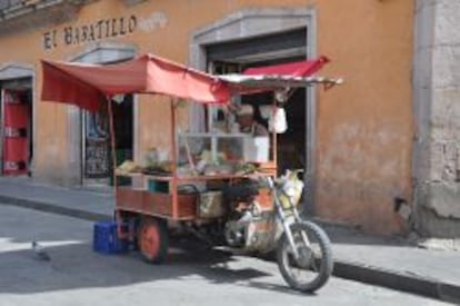 Puesto callejero de comida