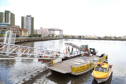 Río Matanza-Riachuelo en la Boca, Buenos Aires. Foto: Banco Mundial