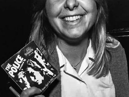 Caras sonrientes en la gira 'Ghost in the machine tour', en 1982.