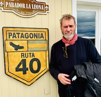 Jordi Esteva, la semana pasada en Patagonia.