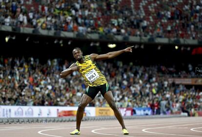 Bolt, medalla de oro de los 100 metros