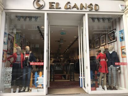 Tienda de El Ganso en la calle King’s Road, en Londres.