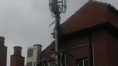 La antena que afecta a los vecinos.