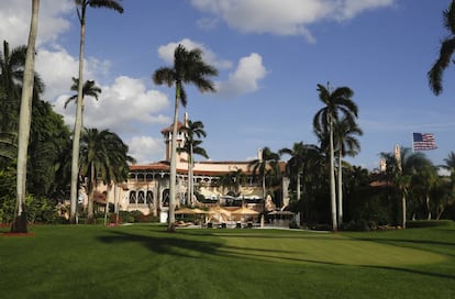 A residência Mar-a-Lago, na Flórida: a “Casa Branca de Inverno” de Trump.