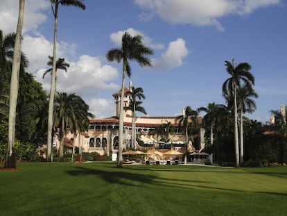 A residência Mar-a-Lago, na Flórida: a “Casa Branca de Inverno” de Trump.