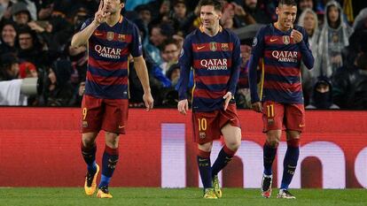 Trio MSN fez os gols da partida.