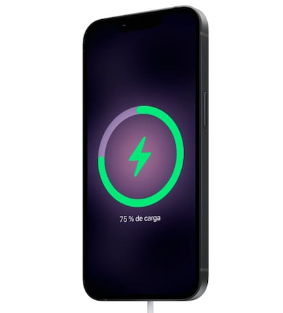 Carga del iPhone 17e