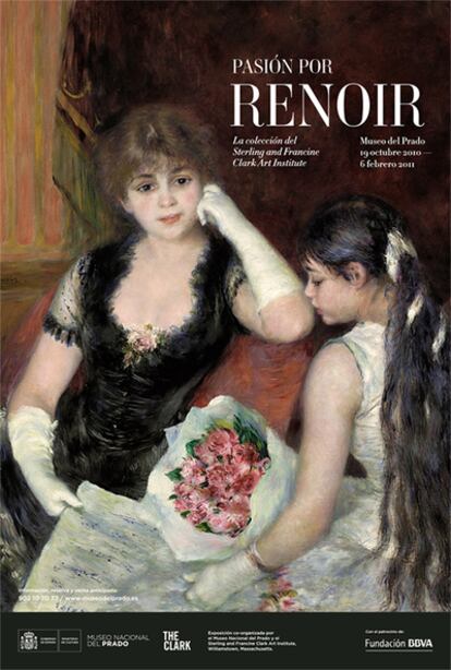 Cartel de la exposición 'Pasión por Renoir'