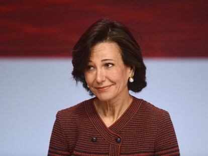 La presidenta del Satander, Ana Bot&iacute;n