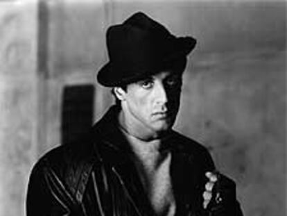 Sylvester Stallone, en un fotograma de <i>Rocky V</i>.