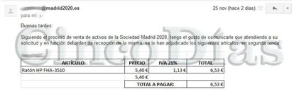 Subasta Madrid 2020