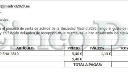 Madrid 2020: de una tablet a un ratón inalámbrico