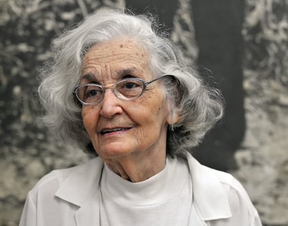 Fina García-Marruz, con 88 años, en La Habana.