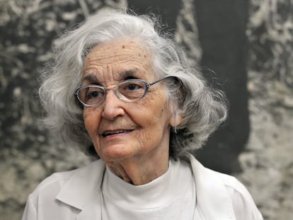 Fina García-Marruz, con 88 años, en La Habana.