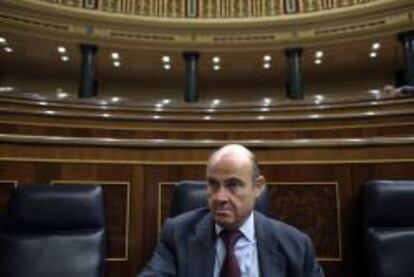 Luis de Guindos, ministro de Economía y Competitividad.
