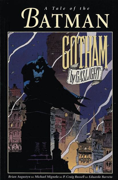 1889. El señorito Bruce Wayne viaja por Europa. Su objetivo en la Viena de Sigmund Freud, verse, precisamente, con Sigmund Freud. Tan dispar pareja se pone diván frente a sofá. Wayne le cuenta un sueño a Freud, un sueño en el que envenena a sus padres.

Este es el punto de partida de 'Gotham, luz de gas', una novela gráfica con el arte de Mike Mignola (creador de 'Hellboy') que recrea a una metrópoli 'dickensiana' en la época de la Reina Victoria. Una de las reimaginaciones más chocantes del personaje.