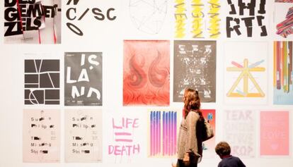 Exposición de tipografías.