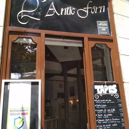 Restaurant L'Antic Forn, Barcelona