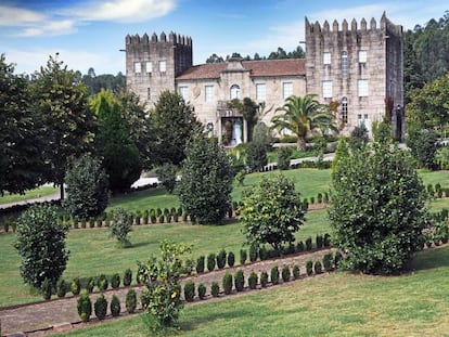 La bodega de Pazo Baión, en Vilanova de Arousa.