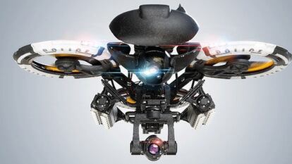 Ya son realidad los primeros drones policía armados que vigilarán las calles