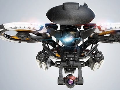 Ya son realidad los primeros drones policía armados que vigilarán las calles