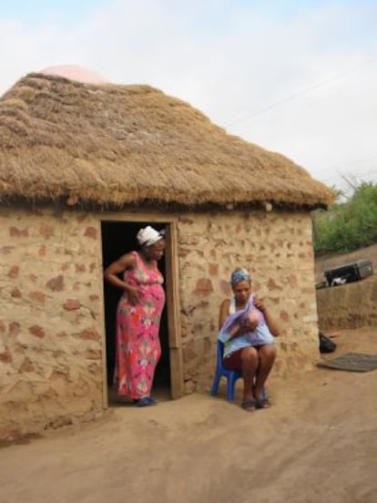 Mujeres en Kwazulu-Natal, Sudáfrica.