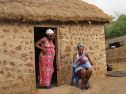 Mujeres en Kwazulu-Natal, Sudáfrica.