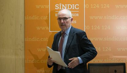 Rafael Ribó, Síndic de Greuges.
