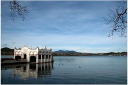 Lago Banyoles (Girona).