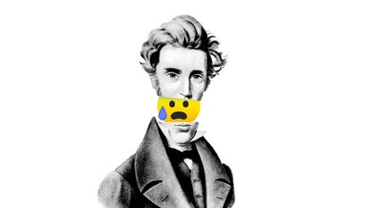 Soren Kierkegaard (1815-1853). EL PAÍS (con foto de ALAMY / CORDON PRESS)