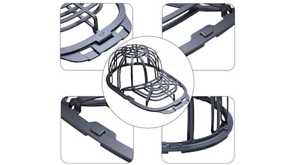 Estructura para lavar gorras.