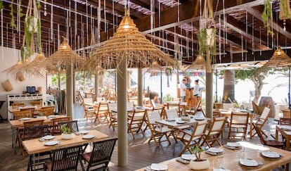 Restaurante del Aiyanna Ibiza, en Santa Eulària des Riu.