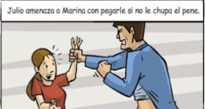 Imagen de la campaña de nomasabuso.com contra el maltrato a personas con discapacidad intelectual.