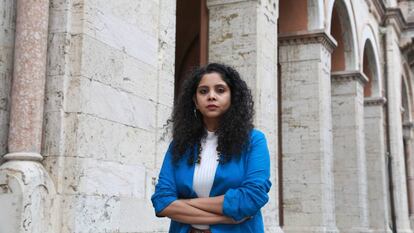 Rana Ayyub, fotografiada en abril en Perugia.