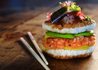 La burguer sushi.