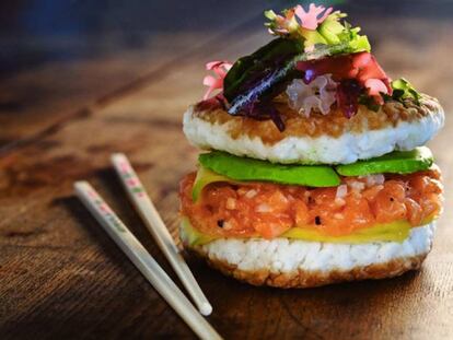 La burguer sushi.