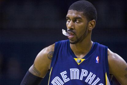 O.J. Mayo, durante un partido con los Grizzlies
