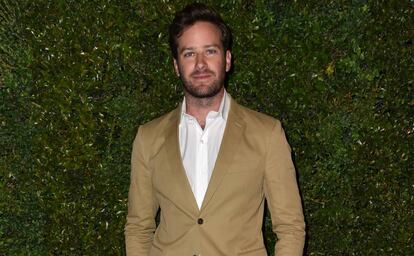 Armie Hammer, el pasado 6 de abril en California.