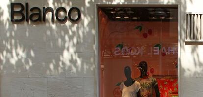 Tienda de Blanco en Madrid.