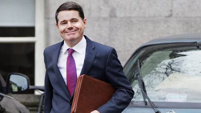 Ministro de Finanzas irlandés y nuevo presidente del Eurogrupo, Paschal Donohoe.